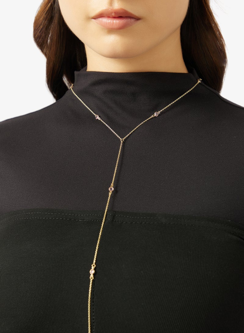 ELLA Gold Detail Dainty Body Waist Chain - Image 2